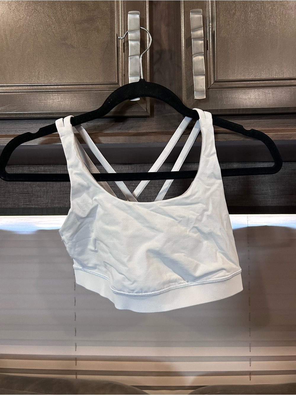 lululemon athletica White Strappy Low-Impact Sports Bra